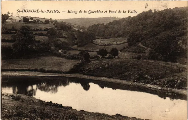 CPA St-HONORÉ-les-BAINS - Étang de la Queuldre et Fond de la Vallée (457052)