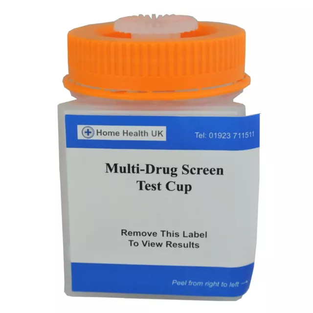 10 x Drug Testing Kit with Urine Collection Cup Integrated 8 in 1 Home Work Test