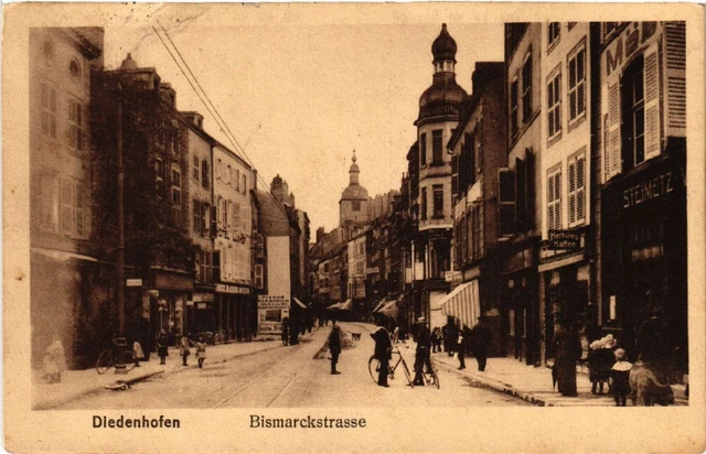 CPA AK DIEDENHOFEN Bismarckstrasse (454762)