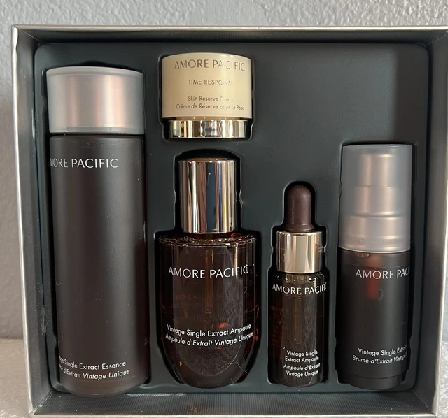 AMORE PACIFIC VINTAGE Single Extract Ritual Set Ampoule