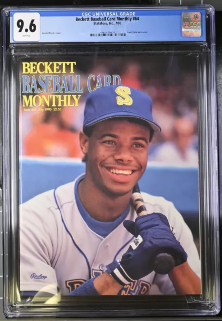 Beckett Baseball Card Monthly Magazine Price Guide #64 CGC 9.6 Ken Griffey Jr.