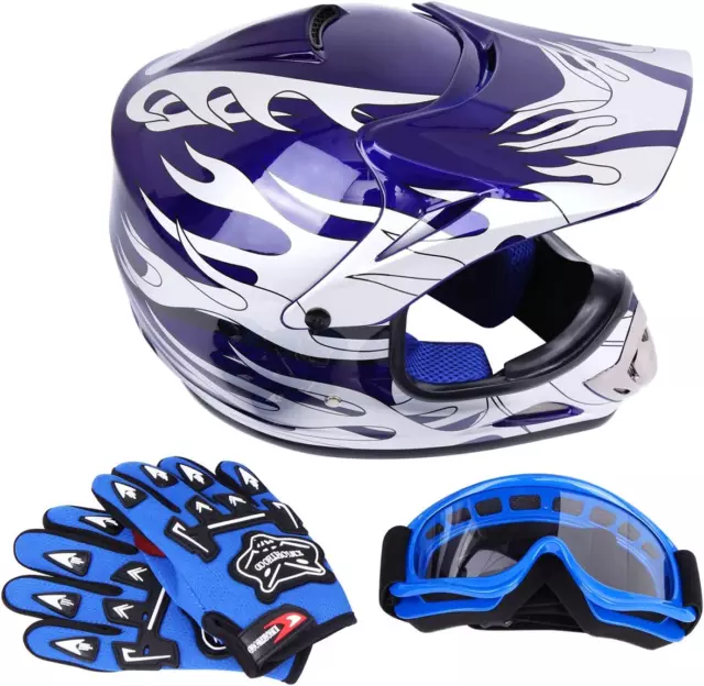 DOT Jóvenes Niños Todoterreno Casco Motocross Casco Motocicleta ATV Motocicleta Casco G