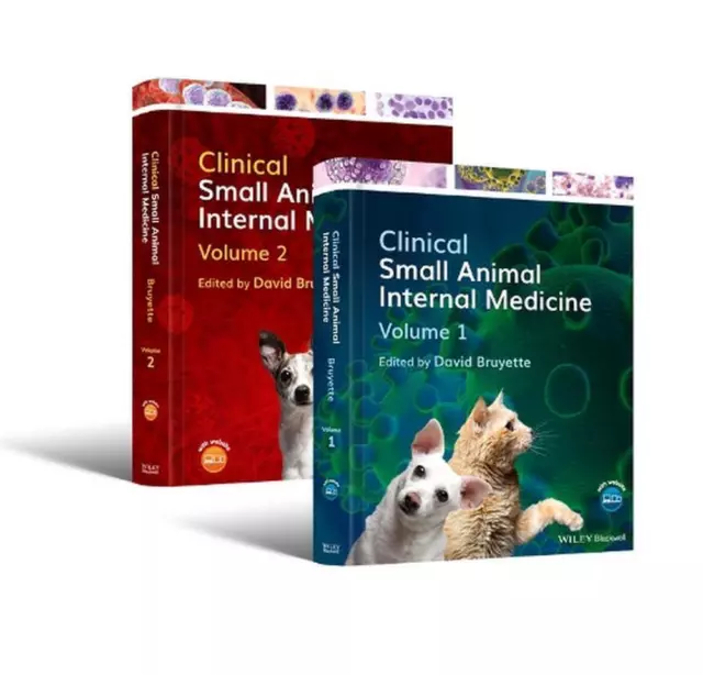 Klinische Kleintier Innere Medizin, 2 Bände Set von David Bruyette (englisch