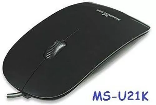 USB Ultra Sleek Silhouette Optical Mouse, 177658