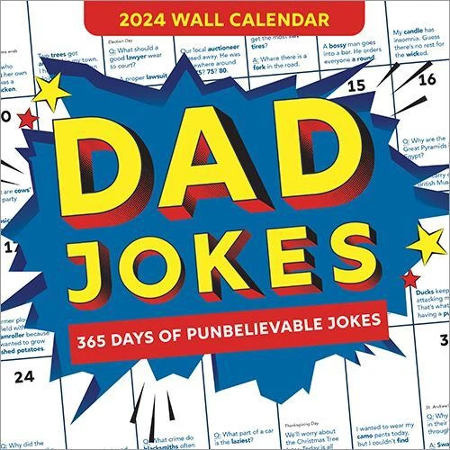 WORLD'S BEST DAD Jokes Collection 2025 Dad Jokes Wall Calendar 365