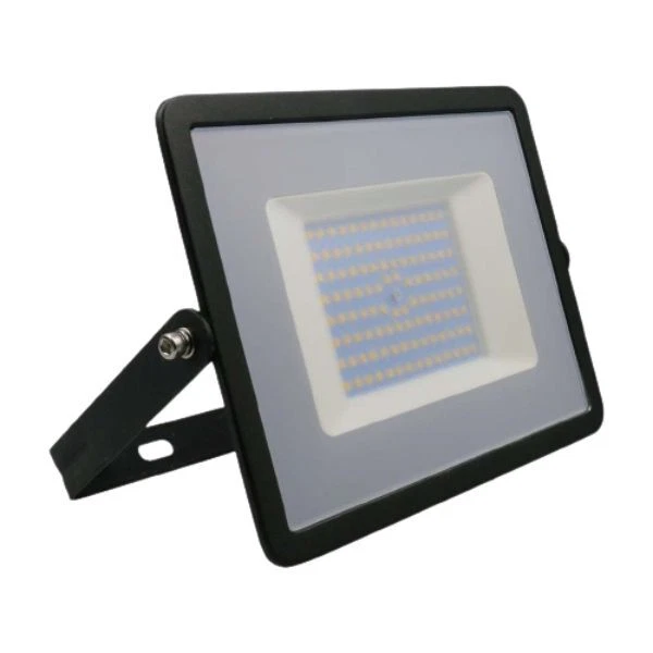 Faro Proiettore LED E-Series G2 SMD 100W Ultraslim Nero IP65   V-Tac