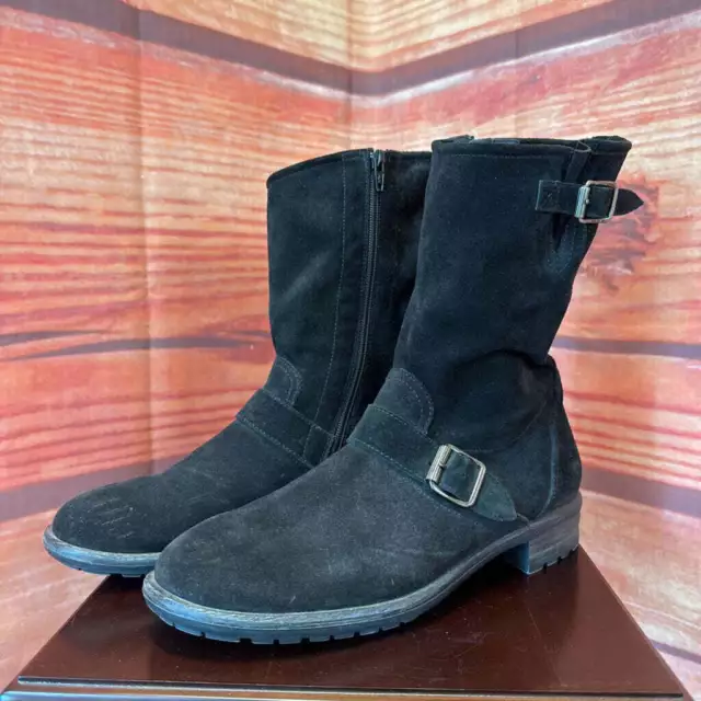 Paul Green Munchen Boots Black Size 7 Tcc