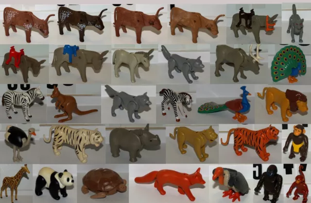 Playmobil Tiere aussuchen für Zoo, Tierpark, Wildtiere, Safari, Wilder Westen