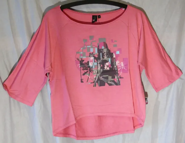 Pink 3/4 Sleeve T-Shirt Top Age 12-13 Years Girls Mafia