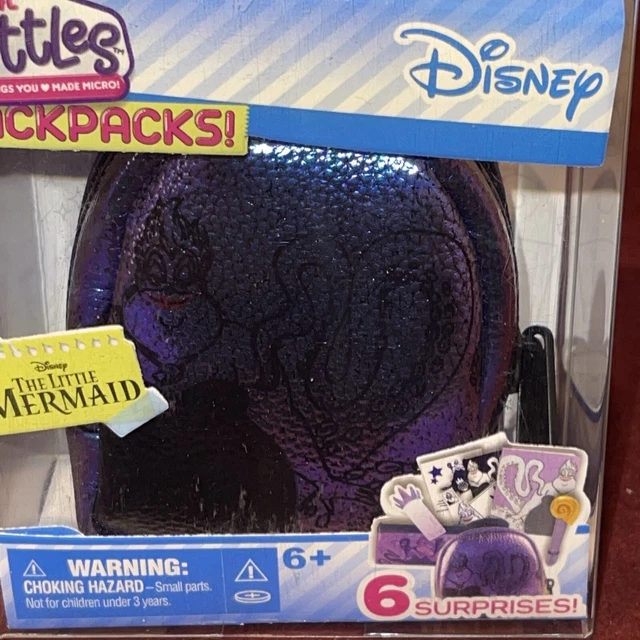 REAL LITTLES DISNEY The Little Mermaid Ursula Iridescent Backpack Bag