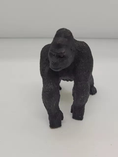 Schleich MALE GORILLA Silverback Adult Ape Animal Figure