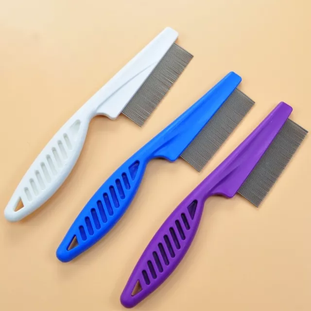 Handle Ultra Fine Nit Lice Egg Comb Metal Teeth Healthy Clean Hair FREE PP