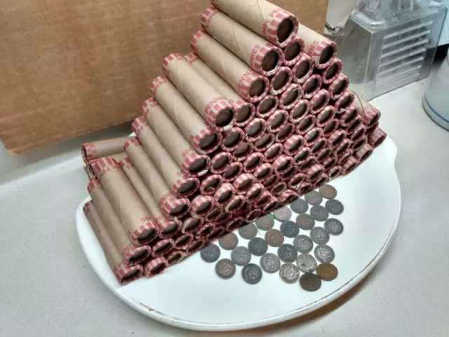 Sealed Wheat Penny Roll With Indian Head  Ender! MUST READ DESCRIPTION! PDS