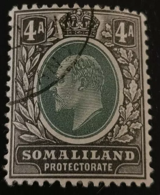 Somaliland Protectorate: 1904 King Edward VII of the Unite. (Collectible Stamp).