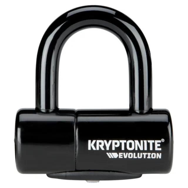 Kryptonite Evolution Series 4 Disc Lock Black Key with LED Light