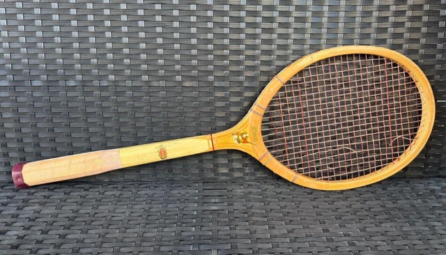 raquette de tennis ancienne  FISCHER CLUB PRO avec sa housse d'origine