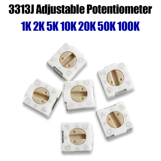 3313J 1K 2K 5K 10K 20K 50K 100K Trimmer Potentiometer Trim Pot Variable Resistor