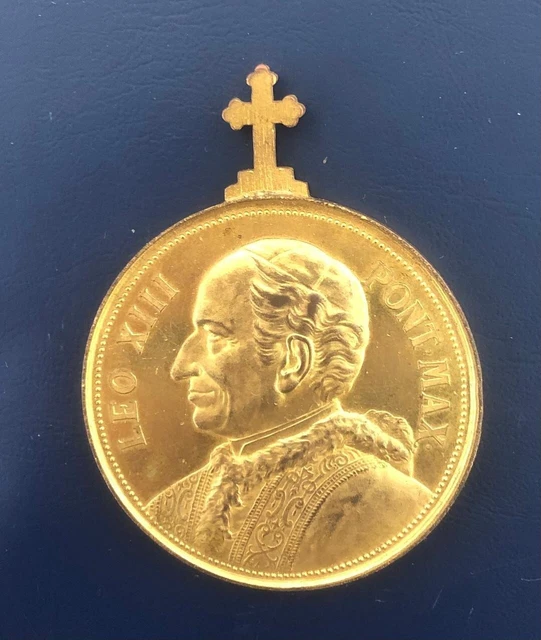 MÉDAILLE NOCES D'OR du Pape SS Léon XIII G.BODIN EUR 89,00 - FR
