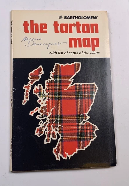 Bartholomew The Tartan Map List Septs of the Clans