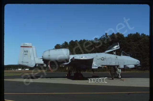 USAF Fairchild Republic A-10A 80-0166 Oct 96 Kodachrome Slide/Dia A12