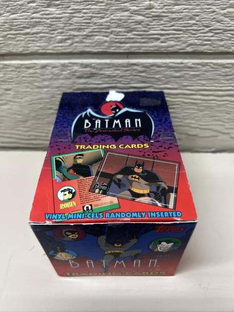 Batman The Animated Series 1 Box - 36 Packs 1993