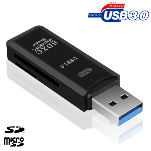 USB 3.0 SD Memory Card Reader High Speed SDHC SDXC MMC Micro SD Mobile T-FLASH