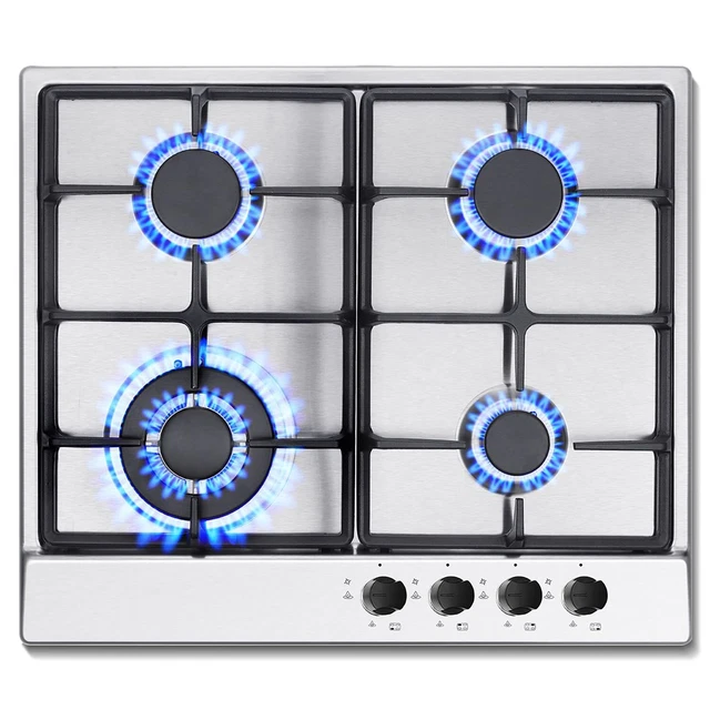 Beko HIGG641C3SX Acero inoxidable Integrado 60 cm Encimera de gas 4 zona(s