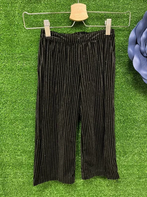Genuine kids from Oshkosh black sparkle velvet pants size 4 toddler