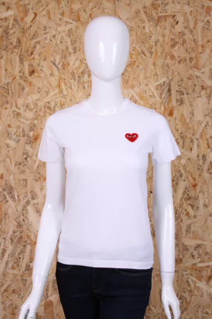 CDG Comme Des Garcons Play T-shirt made in Japan Womens size XS-S