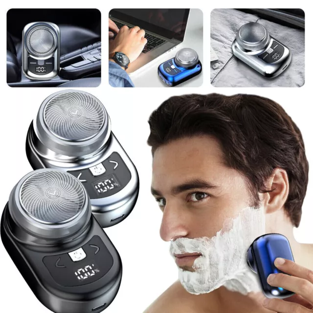 Mini Electric Shaver Beard Trimmer Razor Portable Shaver USB Charge Acces  HOT