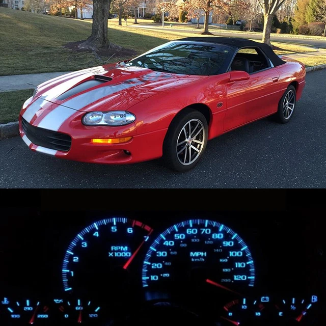 GAUGE CLUSTER LED Dash kit Ice Blue For 19972002 Chevy Camaro