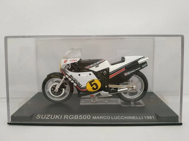 1/24 Suzuki RGB500 Frame Lucchinelli 1981 Gp 500 Motorcycle A Scale Scale