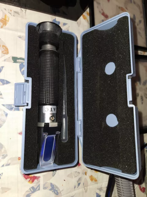 Salinity Refractometer for Seawater and Marine Fishkeeping Aquarium