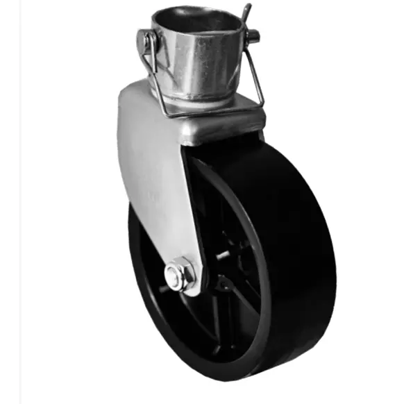 Black Jack Jockey Wheel For Caravan & Trailers Light Weight & Compact Caravaning