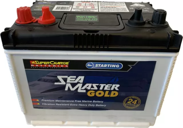 MFM50  Seamaster 12V 640CCA  Marine BATTERY. PICKUP Gold Coast