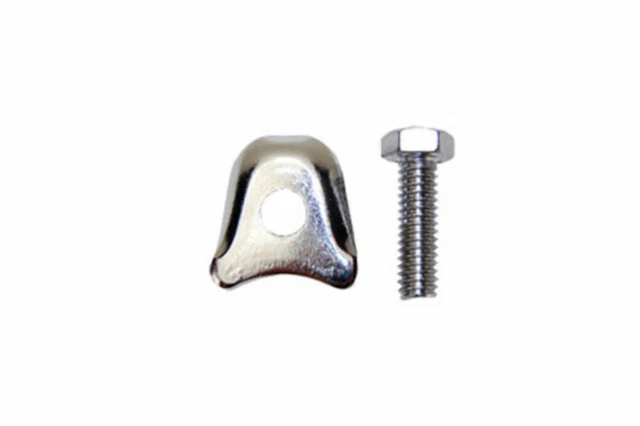 Distributor Hold Down Clamp, Chrome, Fits Ford FE V8 352-360-390-406-427-428