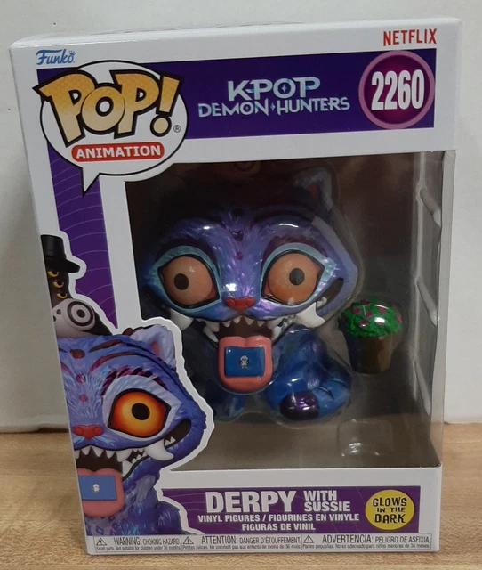 FUNKO POP ANIMATION KPop Demon Hunters Derpy with Sussie Glow