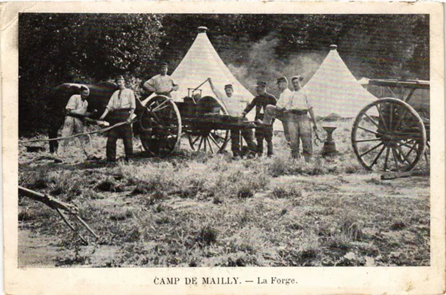 CPA AK Militaire - Camp de Mailly - La Forge (698677)