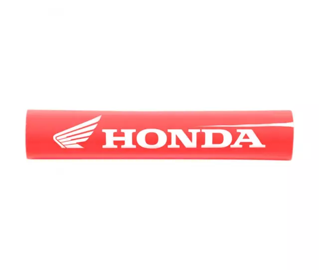 Mousse Guidon Moto Honda Motocross Quad Avec Bar CRF TRX Couleur Rouge Noir  20CM
