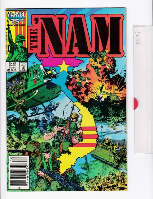 THE 'NAM #1, Larry Hama, Marvel Comics 12/1986