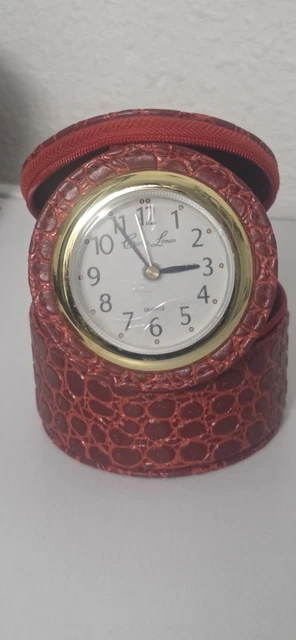 Petit Réveil De Voyage,Horloge Digital Silencieux Réveil Electronique