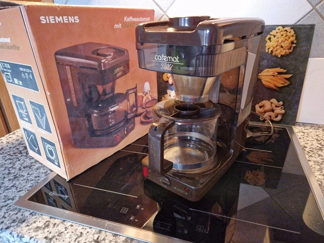 KAFFEEMASCHINE SIEMENS TC 7636 Goldfilter  ORIGINAL 70ER VINTAGE Sammlerstück