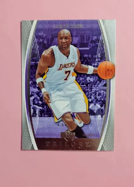 2006-07 Upper Deck Trilogy Blue  Lamar Odom #27