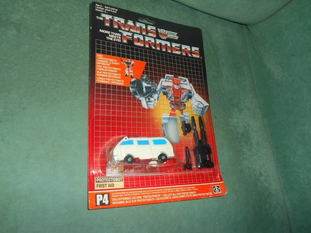 TRANSFORMERS G1 FIRST Aid Protectobot Vintage Hasbro 1985 Generation 