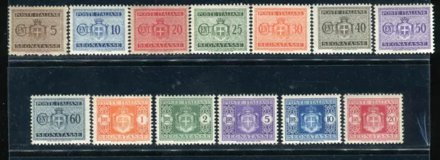 1945 Regno Umberto Ii Luogotenenza Segnatasse Senza Fasci E Filgrana Mnh L 2310