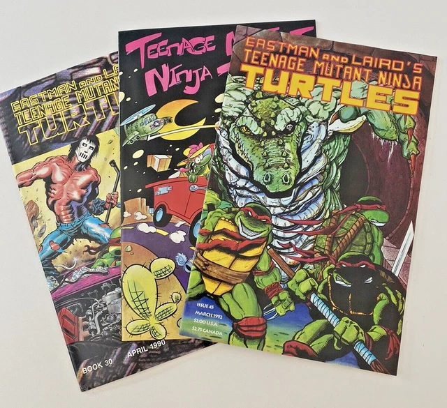 Teenage Mutant Ninja Turtles #30 39 45 Mirage - 3 Comic Lot