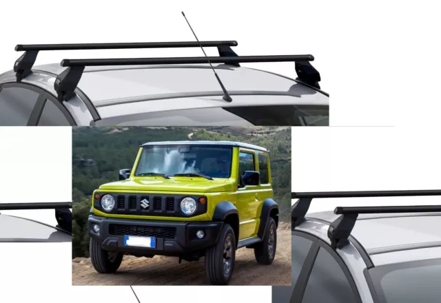 Barre Portatutto Acciaio per Suzuki Jimny No Rails anno 2023 Made in Italy