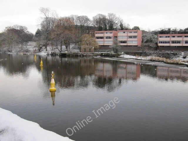 Photo 6x4 The River Dee weir and its buoys Chester Chester&#039;s weir on c2010