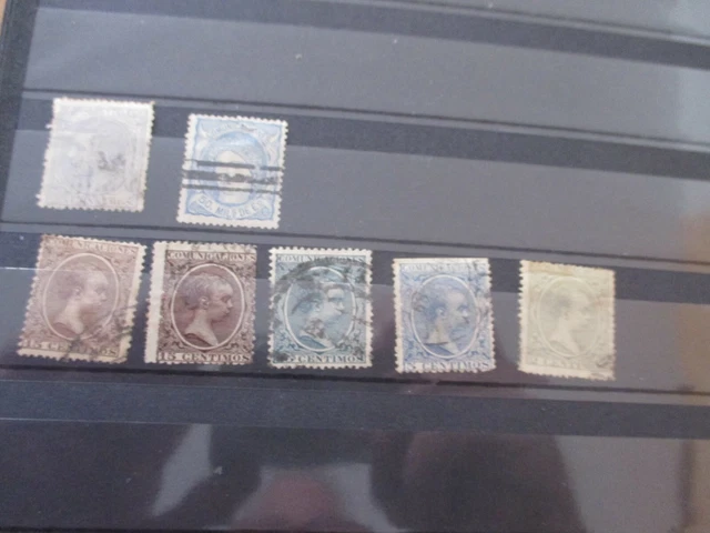 Lot de   timbres  anciens ESPAGNE oblitérés tous états