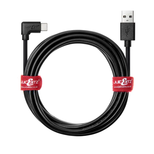 JuicEBitz® Fast Charger Sync USB-A to Type-C Charging Cable & Data Transfer Lead